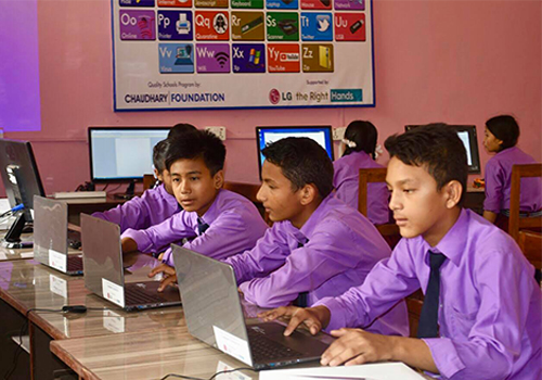 Chaudhary Foundation, in partnership with LG, to create digital classrooms in rural Nepal