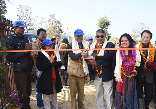 Chaudhary Foundation is helping rebuild the lives of more than 350 villagers in Giranchaur brick by brick.