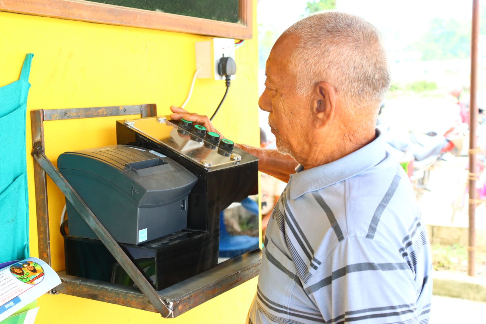 Installation of Digital Token System in Chisapani Hospital